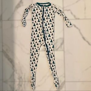 Kickee Pants zipper footie